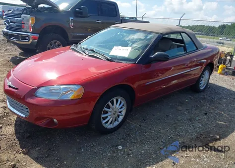 2002 Chrysler Sebring Lxi из США, поврежденный, VIN 1C3EL55R62N186770